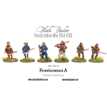French Indian War Frontiersmen A