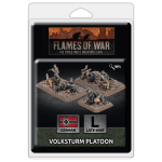 Flames of War Volksturm Platoon (x38 figures)