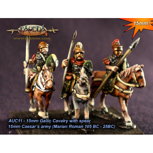 Baueda Gallic Cavalry with spears (4 figures)