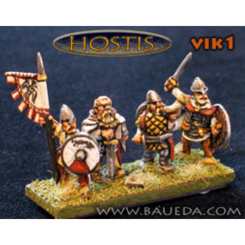 Baueda Viking Foot Command (8 figures)