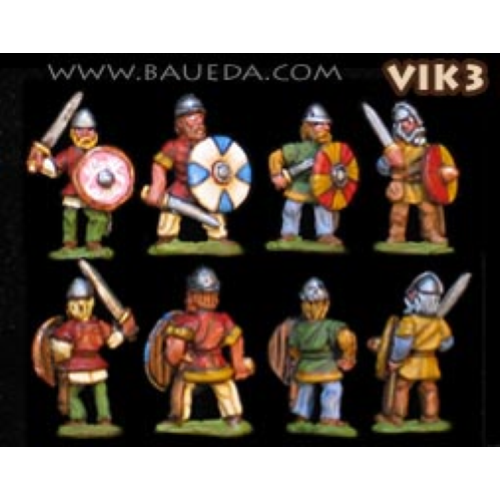 Baueda Viking Bondi with Swords  (8 figures)