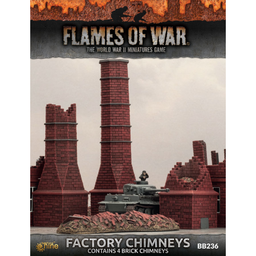 Flames of War Factory Chimneys