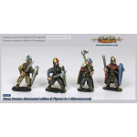 Baueda Dismounted Norman Milites (8 figures)