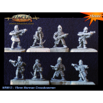 Baueda Norman Light and Heavy Crossbowmen (8 figures)