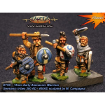 Baueda Early Alamannic Warriors (8 figures)