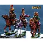 Baueda Lombard Mounted Command (4 figures)