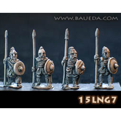 Baueda Dismounted Lombard Knights  (8 figures)