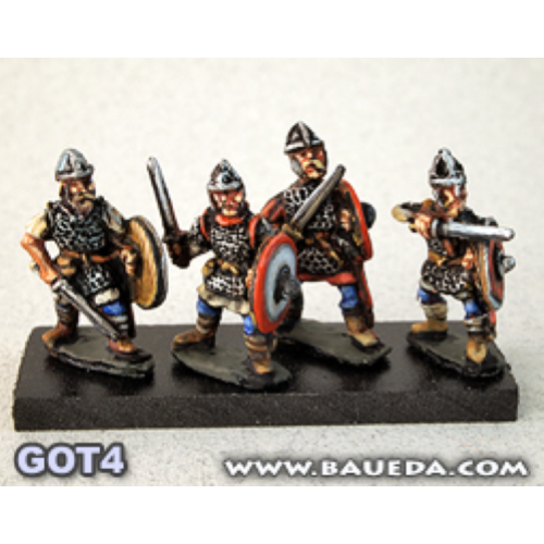 Baueda Gothic Heavy Infantry (8 figures)