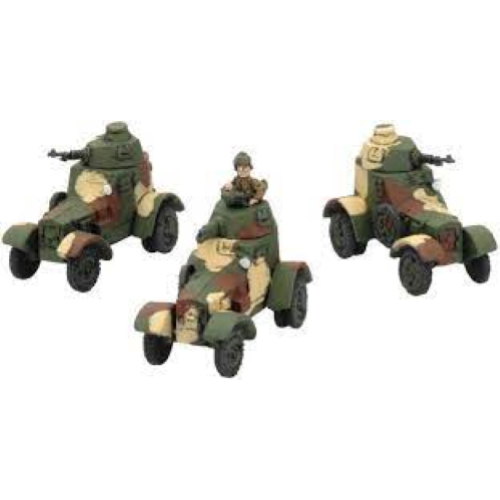 Flames of War Polish Wz. 34 Armoured Car Platoon (3x Cars)