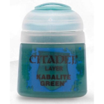 Games Workshop Citadel Colore Acrilico 12ml Kabalite Green Layer