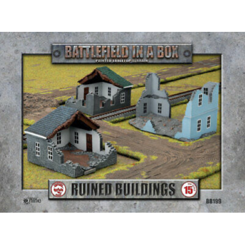 Battlefield in a Box Ruined Buildings