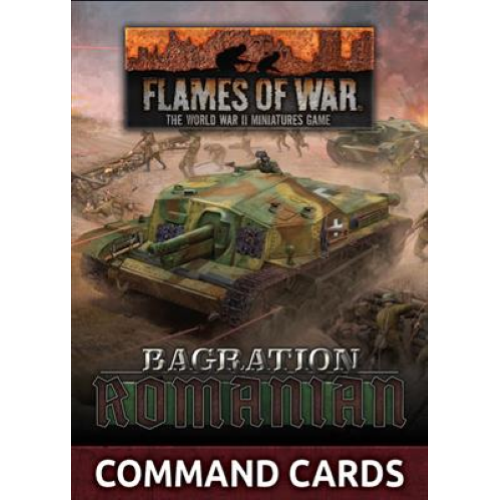 Bagration Romanian Command Cards