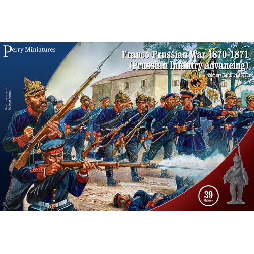 Tempus Fugit Shop  PERPRU1 - Perry Miniatures Franco-Prussian War Prussian  Infantry Advancing 1870-1871 - Perry Miniatures