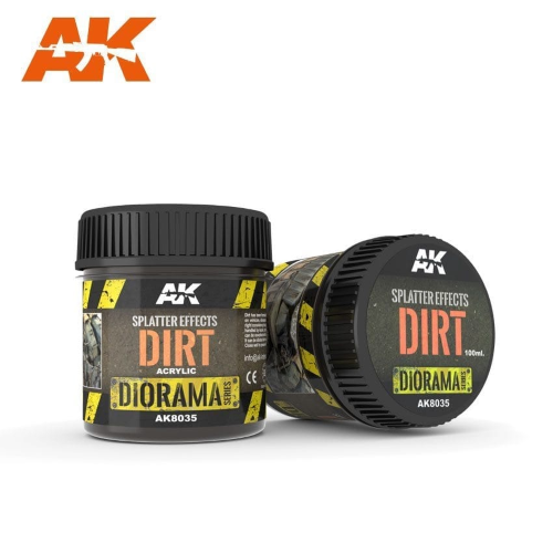 AK Interactive Splatter Effects Dirt 100ml