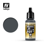 Vallejo MODEL AIR Color: Dark Grey Blue
