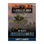 Flames of War D-Day American Unit Cards (70 Cards)