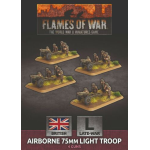 Flames of War Airborne 75mm Light troop (Plastic)