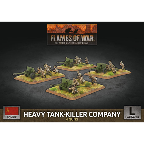 Flames of War Heavy Tank-Killer Company (Plastic)