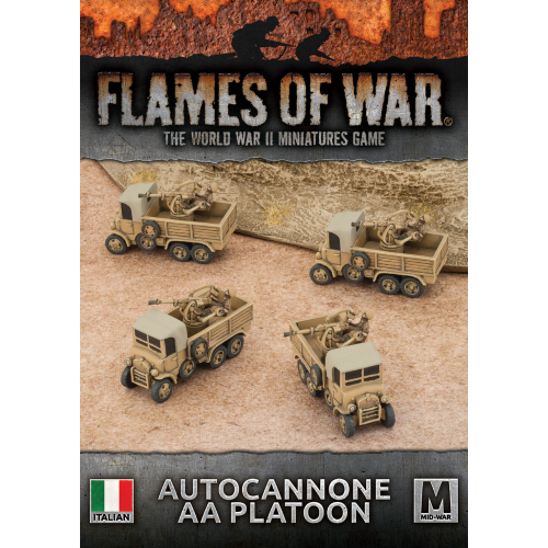 Flames of War Autocannone 20mm AA Platoon