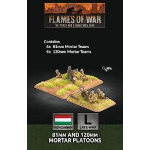 Flames of War 81mm and 120mm Platoons (x8)