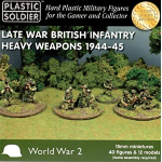 Plastic Soldier Late War British Infantry Heavy Weapons 1944-45