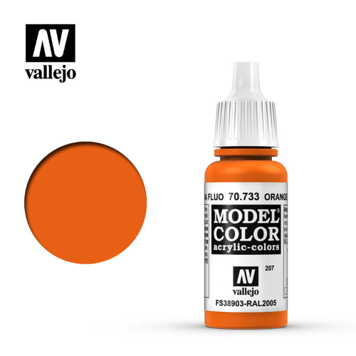 Vallejo Model Color Orange Fluo