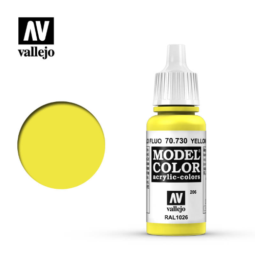 Vallejo model Color Yellow Fluo