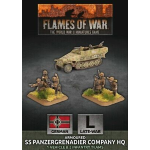 Flames of War D-Day Armoured SS Panzergrenadier Company HQ (Plastic)