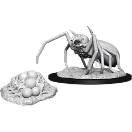 D&D Miniature - Giant Spider & Egg Clutch