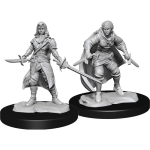 D&D Miniature - Half Elf Rogue Female