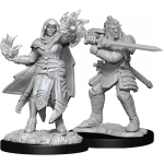 D&D Miniature - Hobgoblin Fighter & Hobgoblin Wizard 