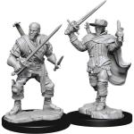 D&D Miniature - Human Bard Male