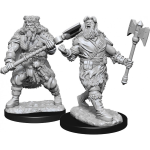 D&D Miniature - Human Barbarian 4 Male