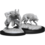 D&D Miniature - Jackalwere & Jackal