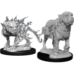 D&D Miniature - Mastiff & Shadow Mastiff