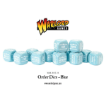 Bolt Action Order Dice Blue (12)