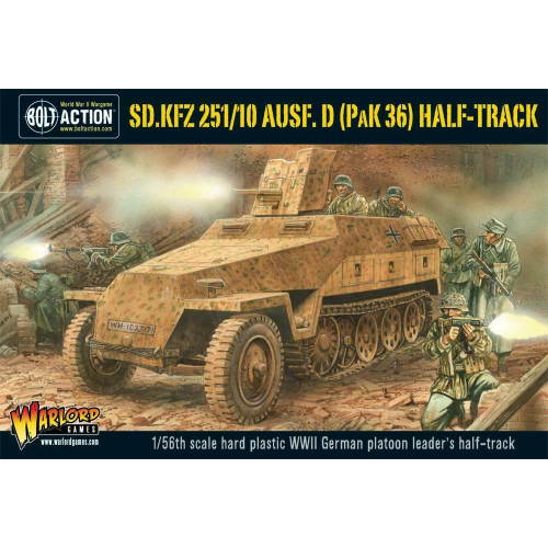 Bolt Action Sd.Kfz 251/10 ausf D (37mm Pak) Half Track 
