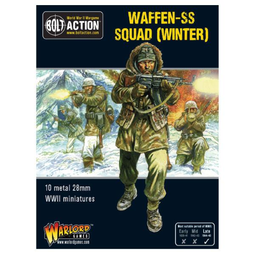 Bolt Action Waffen SS Squad (Winter)