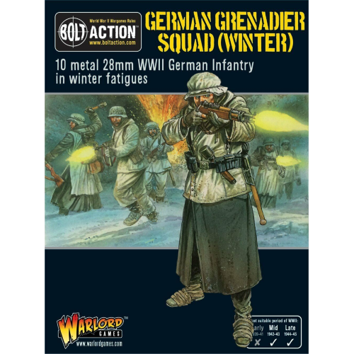 Bolt Action German Grenadier Squad (Winter)