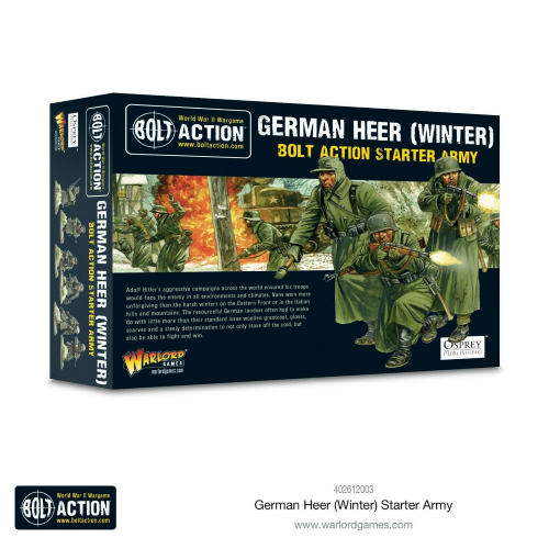 Bolt Action German Heer Winter Starter Army