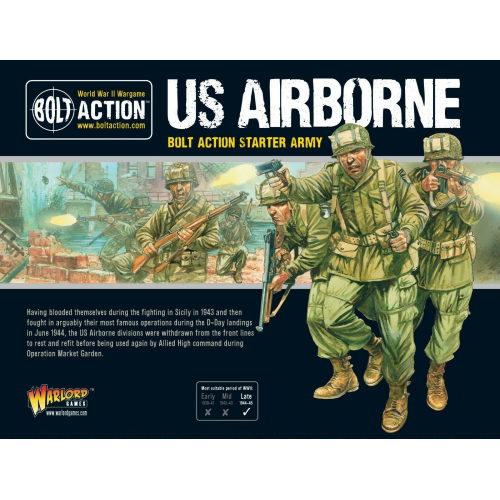 Bolt Action US Airborne Starter Set