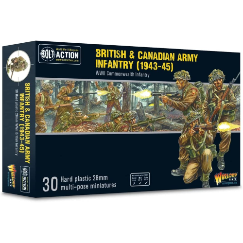 Bolt Action British & Canadian Army Infantry (1943-45)