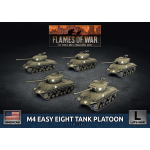 Flames of War M4 Easy Eight Tank Platoon