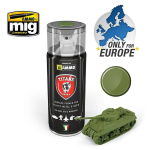 Titans Hobby Bomboletta Spray Acrilico Military Green Matt Primer 400ml