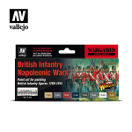Vallejo Paint Set British Infantry Napoleonic Wars