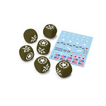 World of Tanks: Miniatures Game USA Dice & Decals