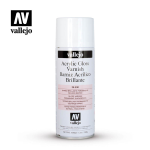 Vallejo Hobby Paint Primer Spray Gloss Varnish 400ml 