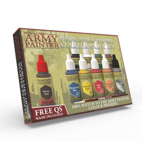 Army Painter Warpaints Wargames Hobby Starter Paint Set