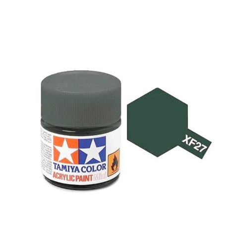 Tamiya Color XF-27 Black Green (10ml)