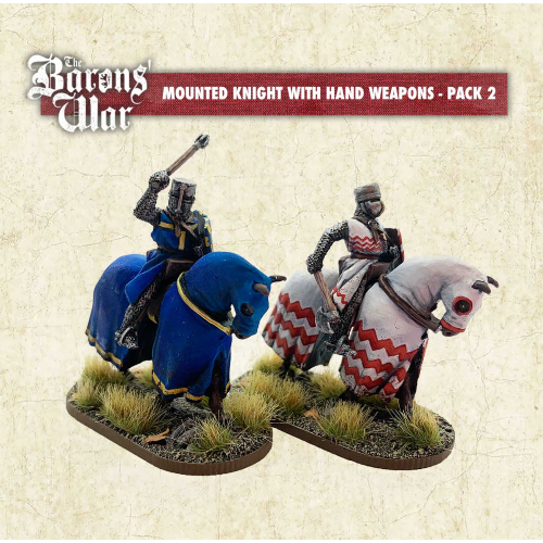 Barons' War Mounted Knights with Hand Weapons 2